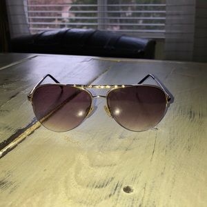 Candies gold aviator sunnies